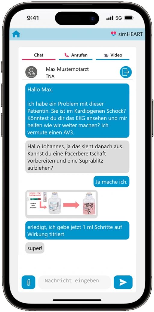 Telemedizin Chat